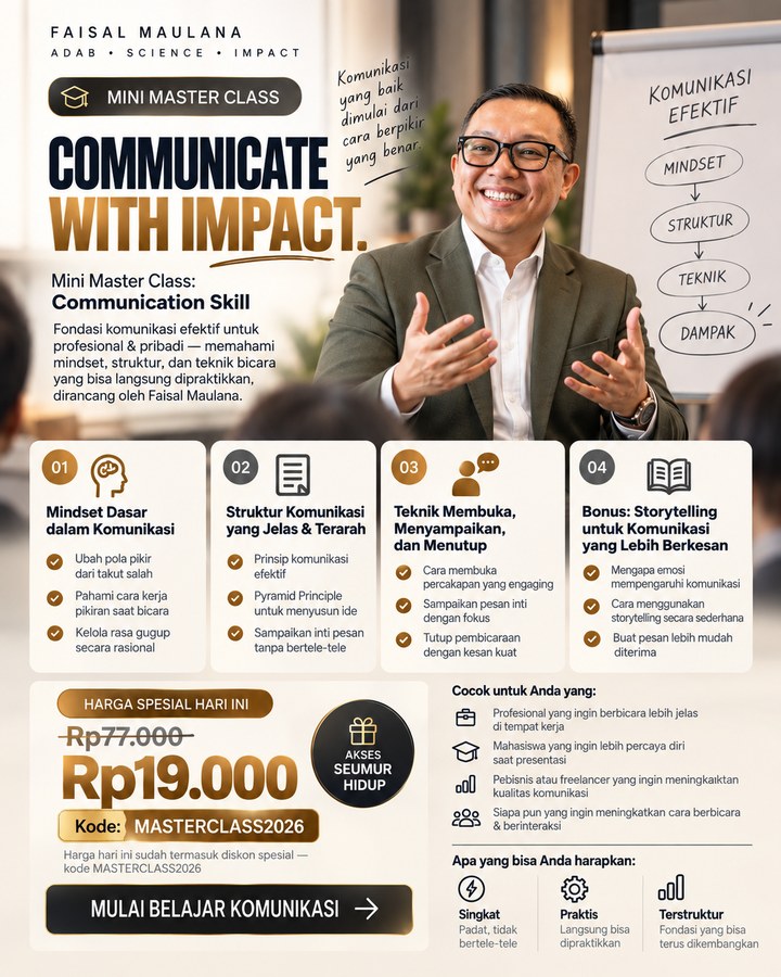 Mini Master Class: Communication Skill